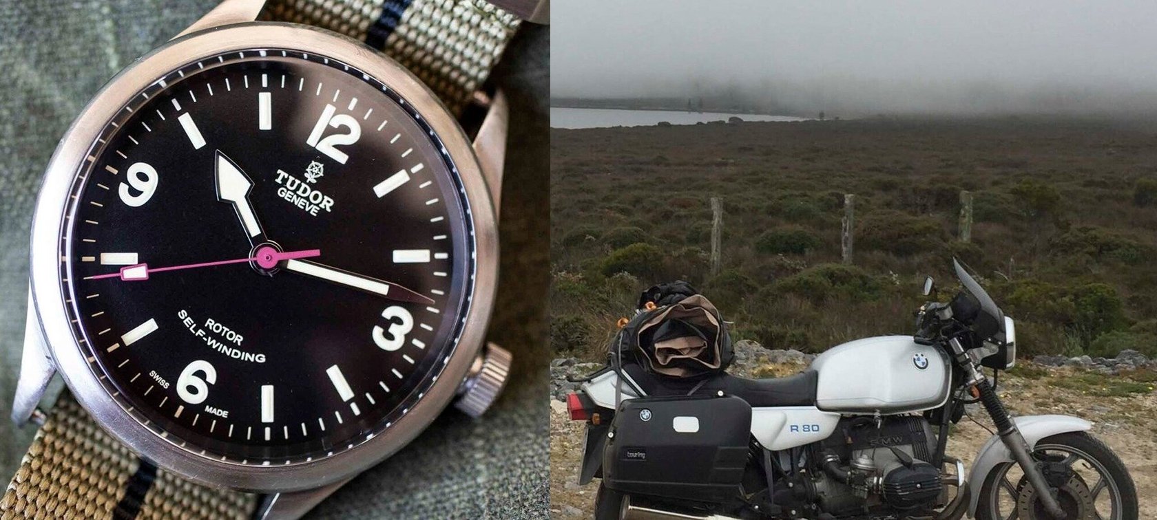 Tudor Heritage Ranger and BMW motorbike header image