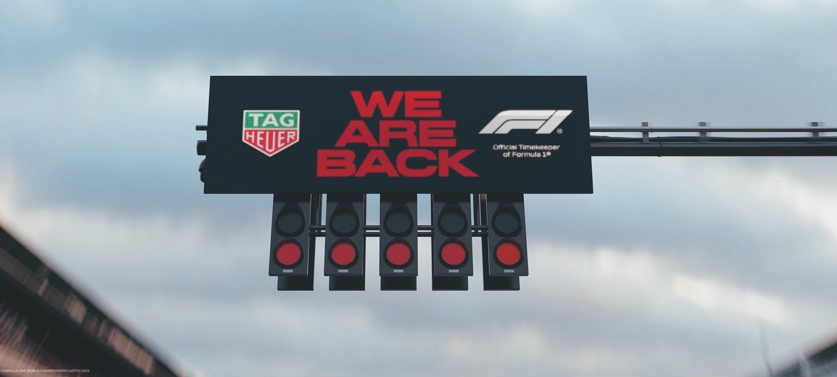 TAG Heuer Returns As The Official Timekeeper For Formula 1 In 2025