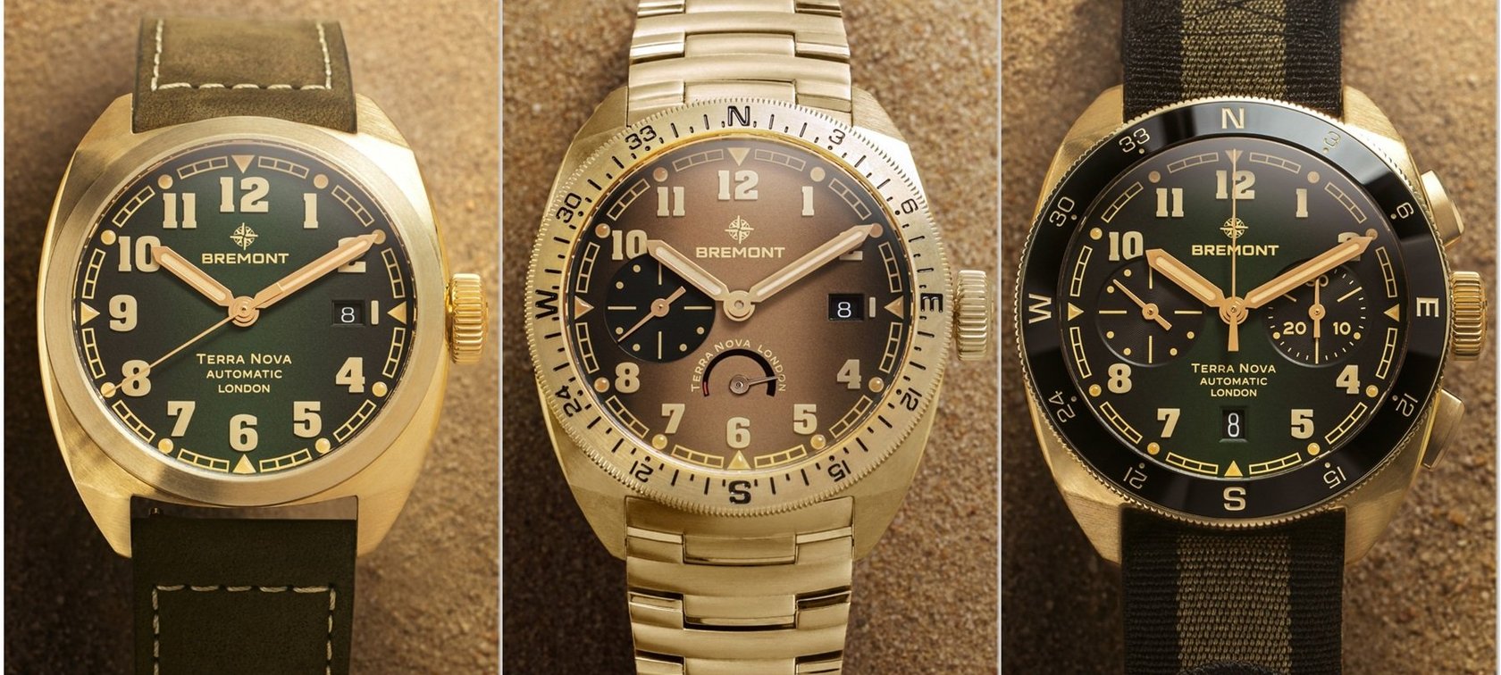 The Bremont Terra Nova Bronze Collection