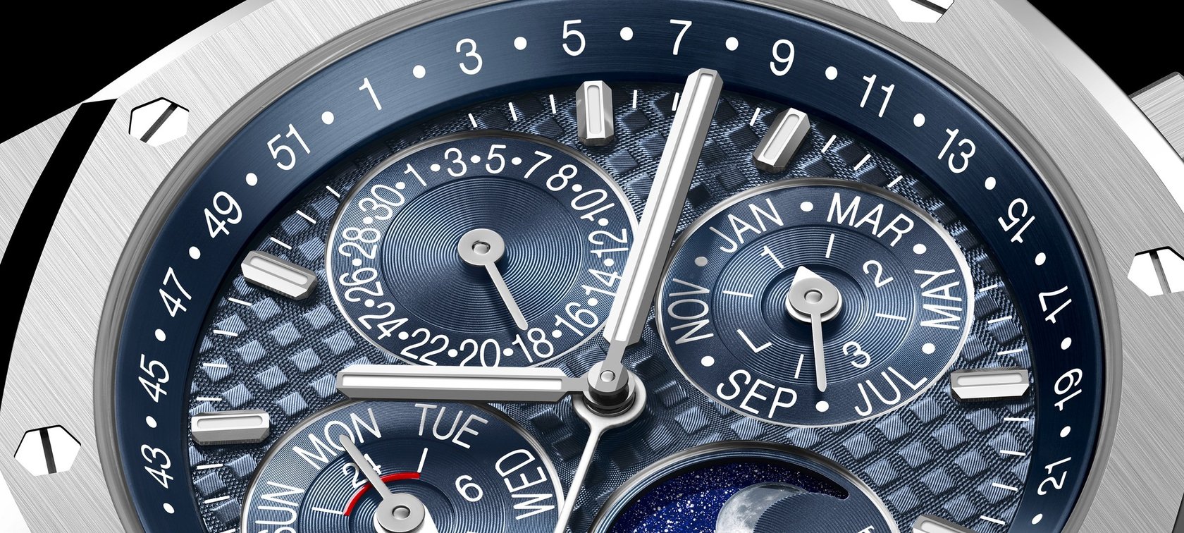 Audemars Piguet Royal Oak Perpetual Calendar 26674ST.OO.1320ST.01 dial