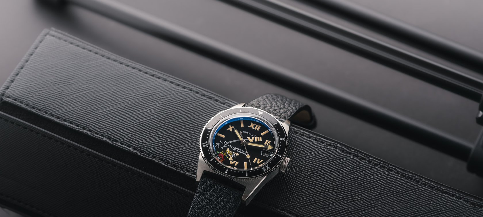 Chronofixe × seconde/seconde/ Asterix 65th Anniversary Limited Edition header