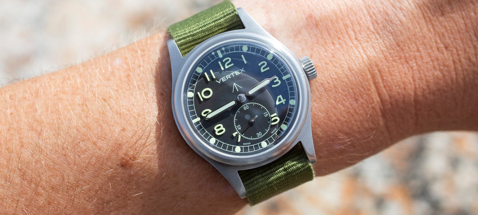 Vertex M36 wrist shot