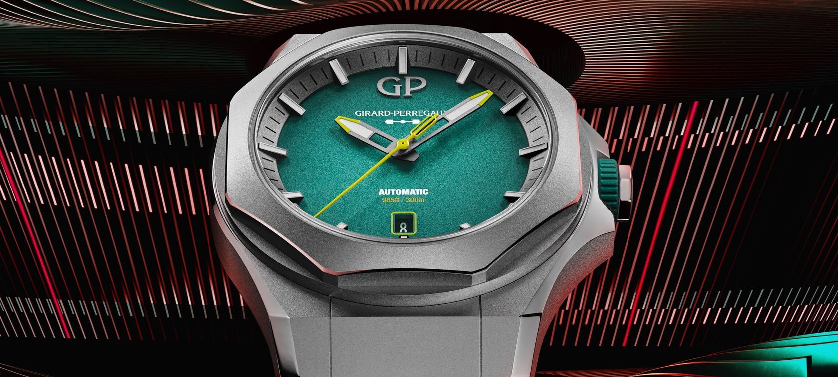 Introducing: The Girard-Perregaux Laureato Absolute Aston Martin F1 Edition In Green And Lime