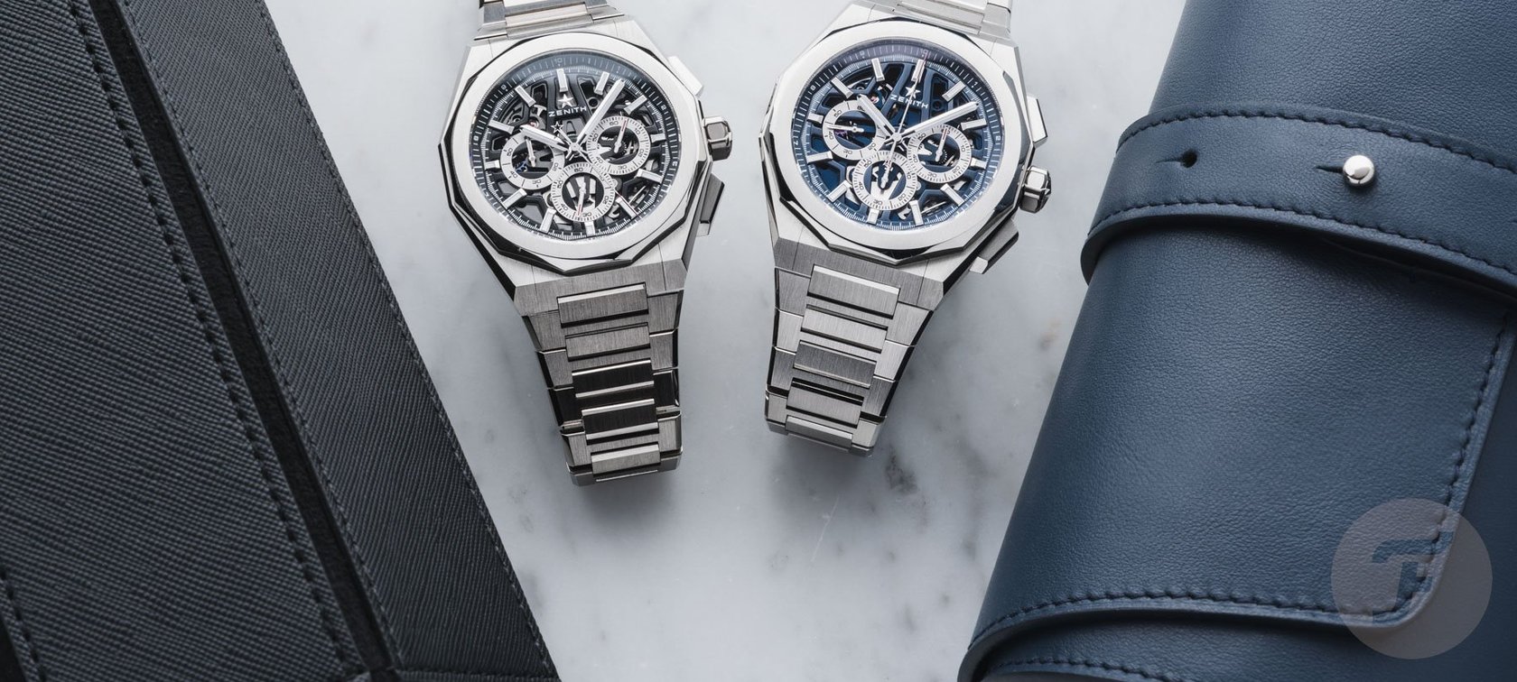 The Black And Blue Zenith Defy Skyline Chronograph Skeleton