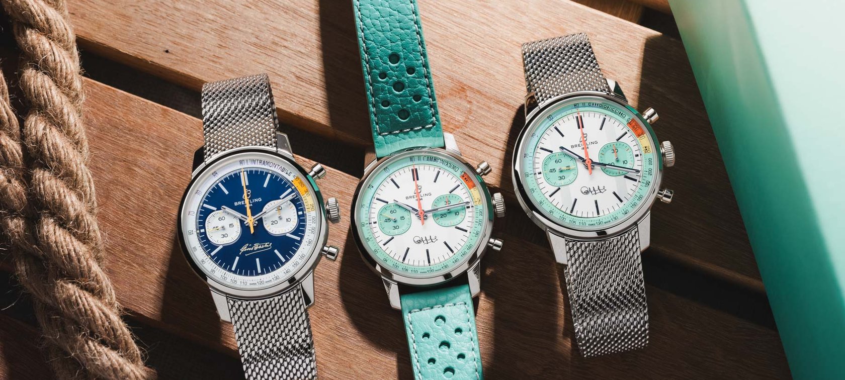 Breitling Top Time B01 Fausto Coppi And Gino Bartali