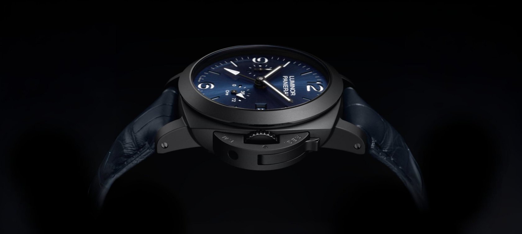 Panerai Luminor GMT Power Reserve Ceramica PAM01574 profile