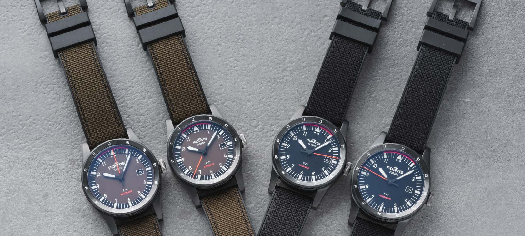 Fortis Flieger F-39 and F-41 DLC lineup