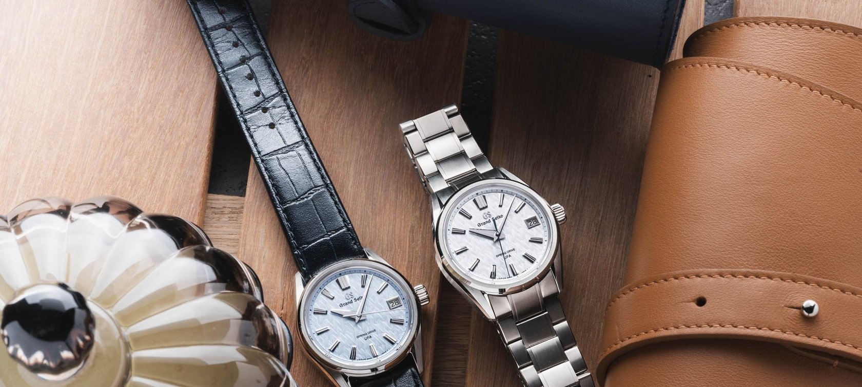 Grand Seiko Spring Drive U.F.A. SLGB001 and SLGB003 header