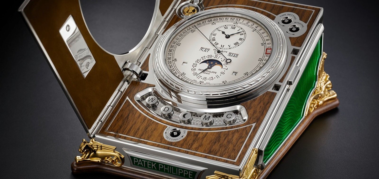 Patek Philippe Ref. 27000M-001 desk clock
