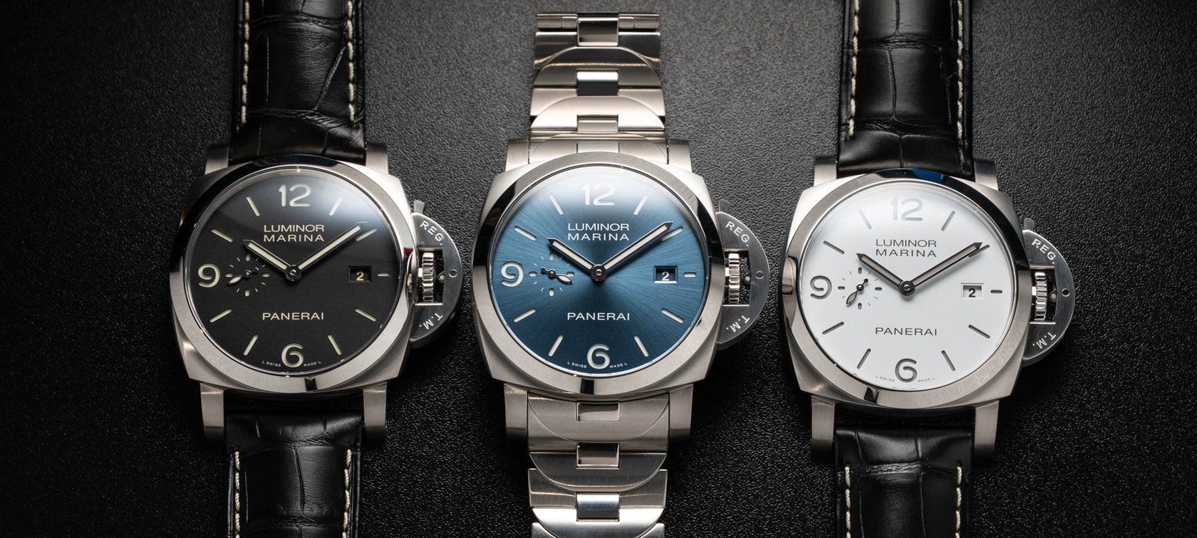 Panerai Luminor Marina PAM03312, PAM03323, and PAM03314