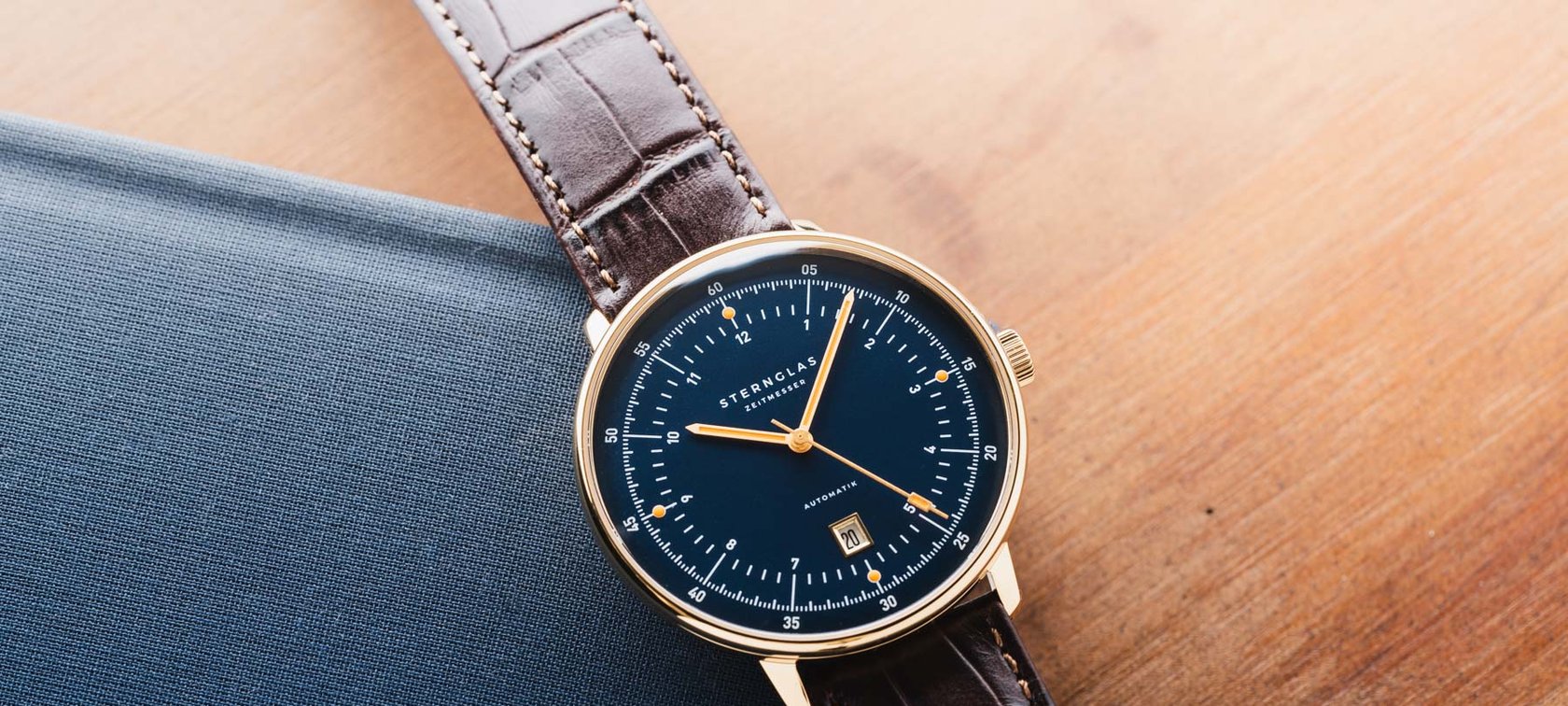 Sternglas Hamburg Automatik Edition Marine header image