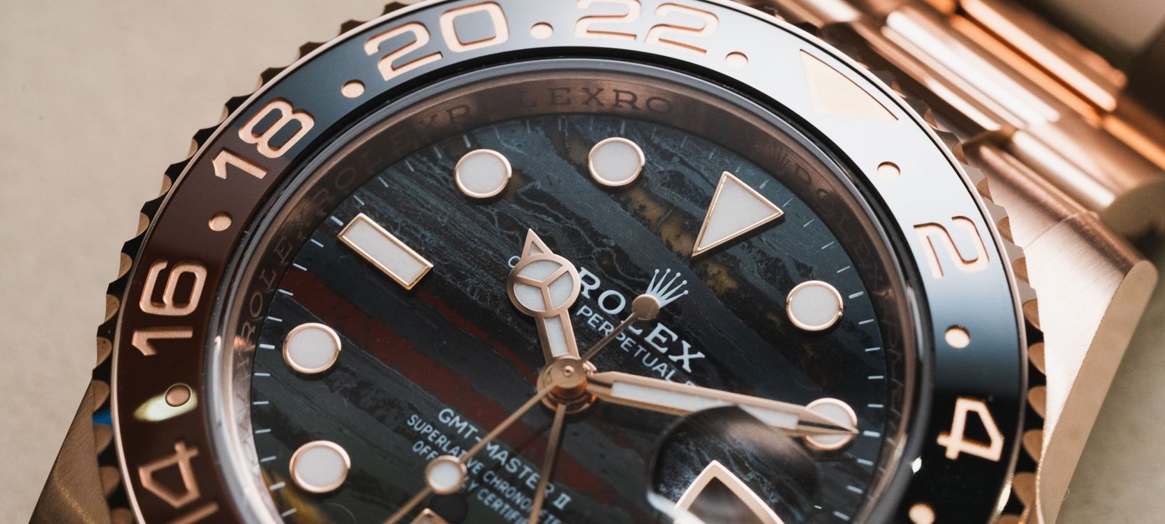 Watches and Wonders 2025 — Rolex GMT-Master II Tiger Iron up close
