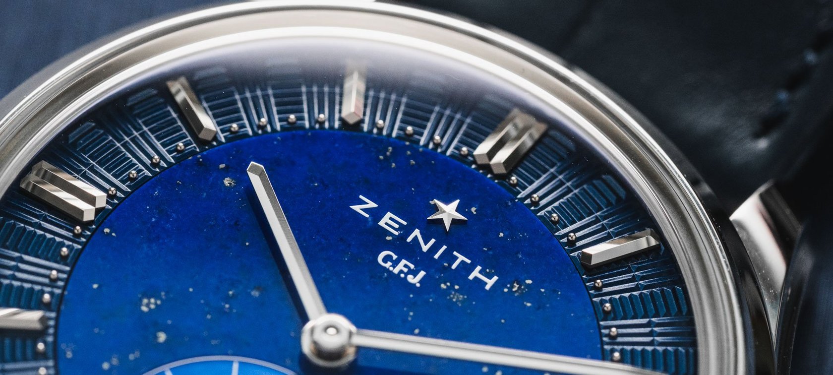 Zenith G.F.J. dial up close — Watches and Wonders 2025
