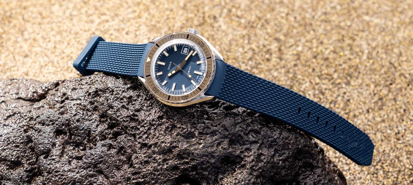Introducing: The Doxa Sub 200 Polished Steel Bezel Collection