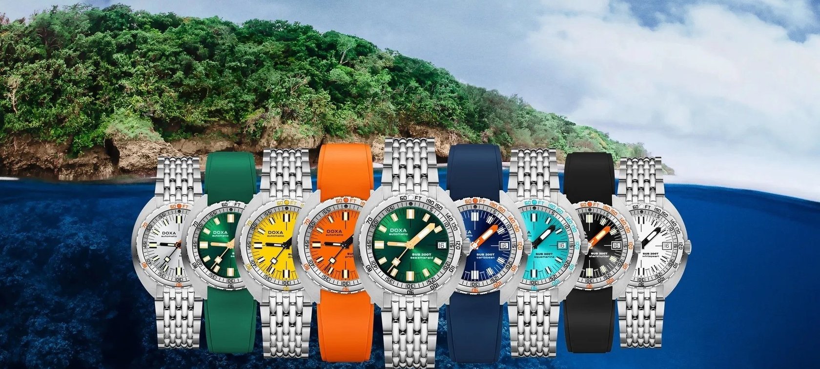 Doxa Sub 200T lineup