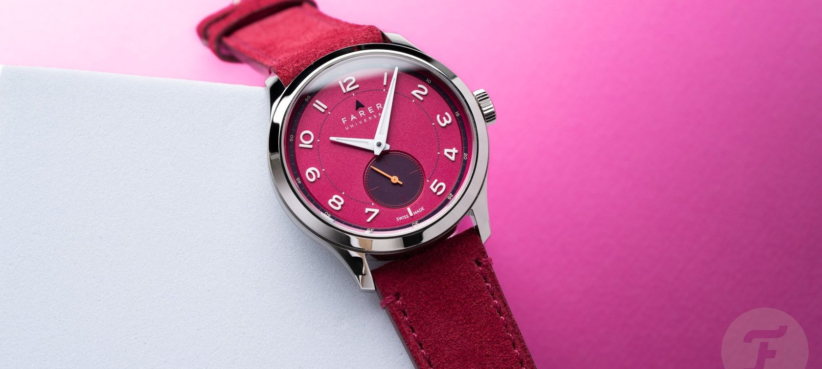 Farer Lissom Arber on corner of box