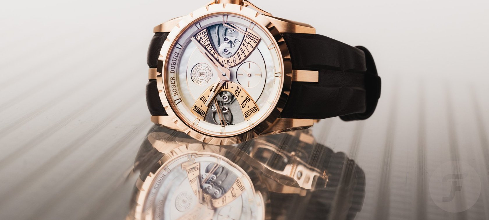 The surprising Roger Dubuis Excalibur Biretrograde Calendar