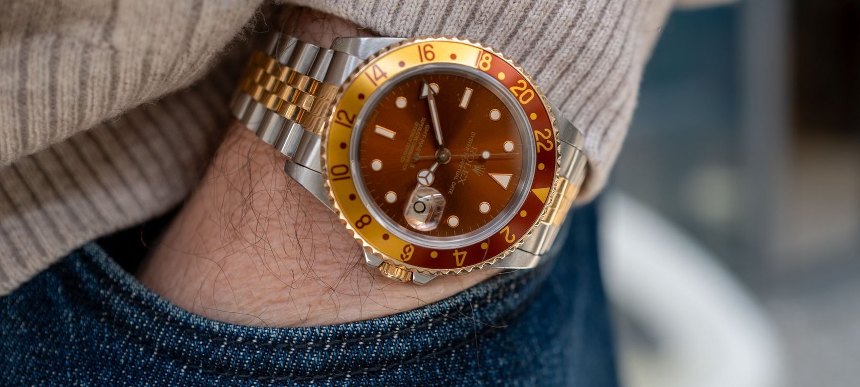 Rolex GMT-Master II ref. 16713 pocket shot