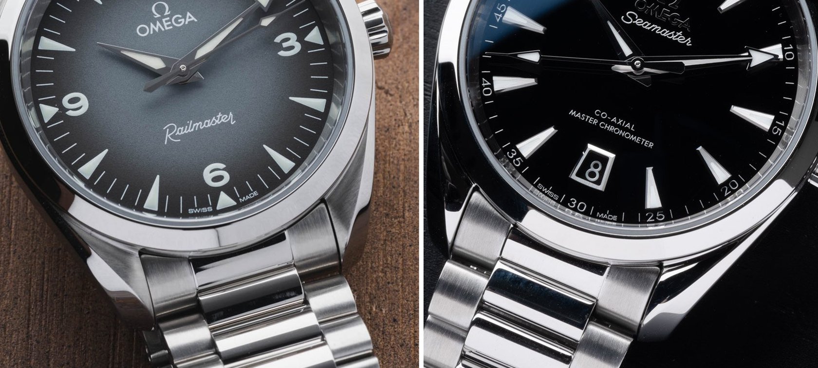 Sunday Morning Showdown: Omega Railmaster (2025) Vs. Seamaster Aqua Terra 150M (38mm)