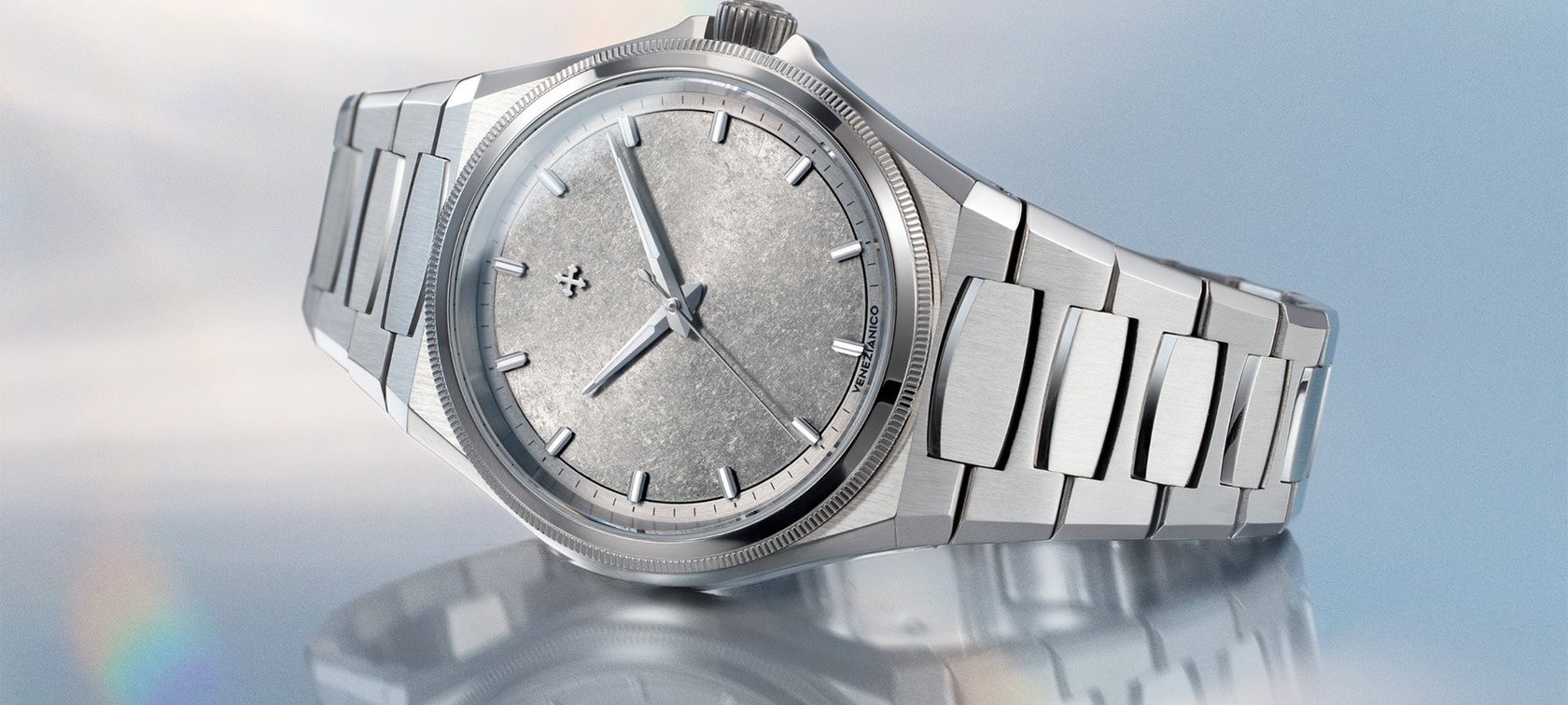 Venezianico Arsenale Platino crown up, header