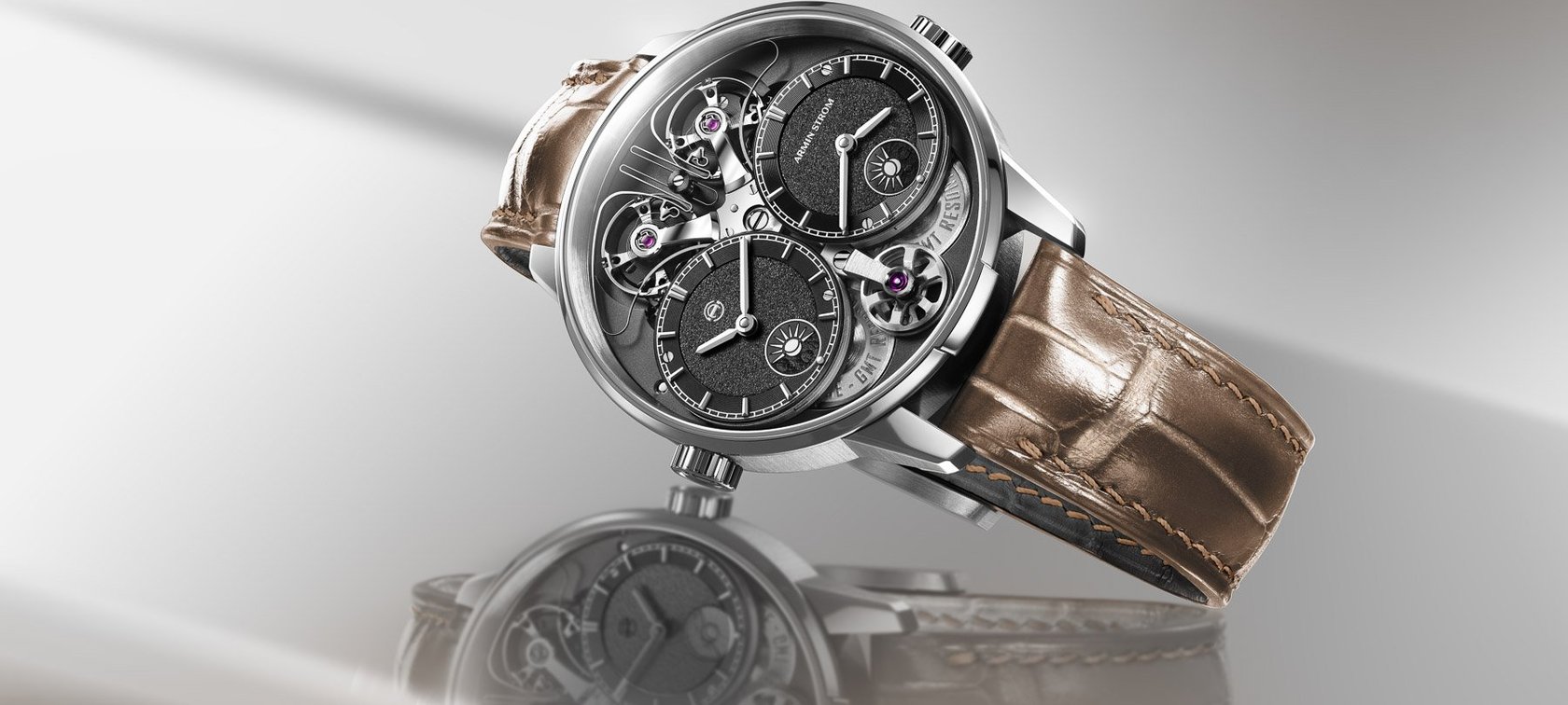 Quirky GMT Watches — Armin Strom Dual Time GMT Resonance Manufacture Edition