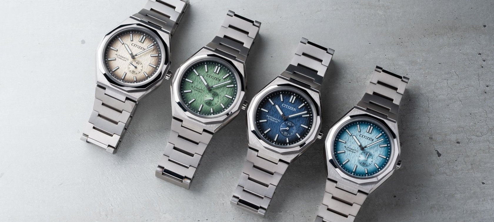 Citizen Zenshin 60 Automatic lineup