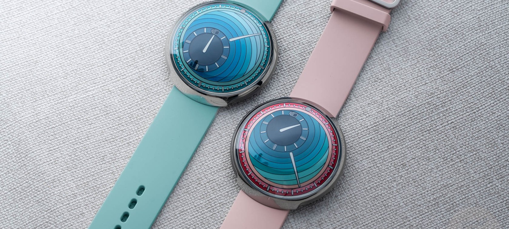 Ressence Type 8 DE1 and DE2 flat-lay header