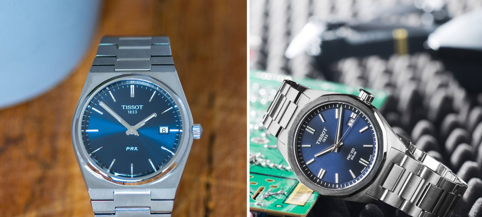 Sunday Morning Showdown: Tissot PRX Quartz Vs. Tissot PRC 100 Solar Quartz