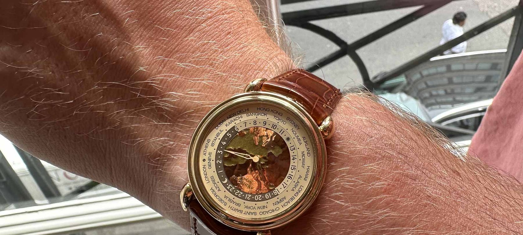 Andersen Genève Communication 45 on wrist