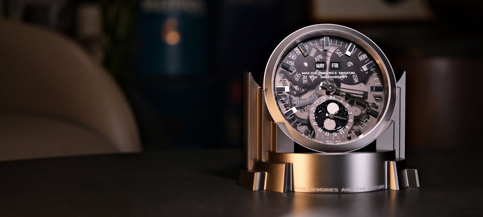 Kebernet Secular Perpetual Calendar Clock Eternal Night header image