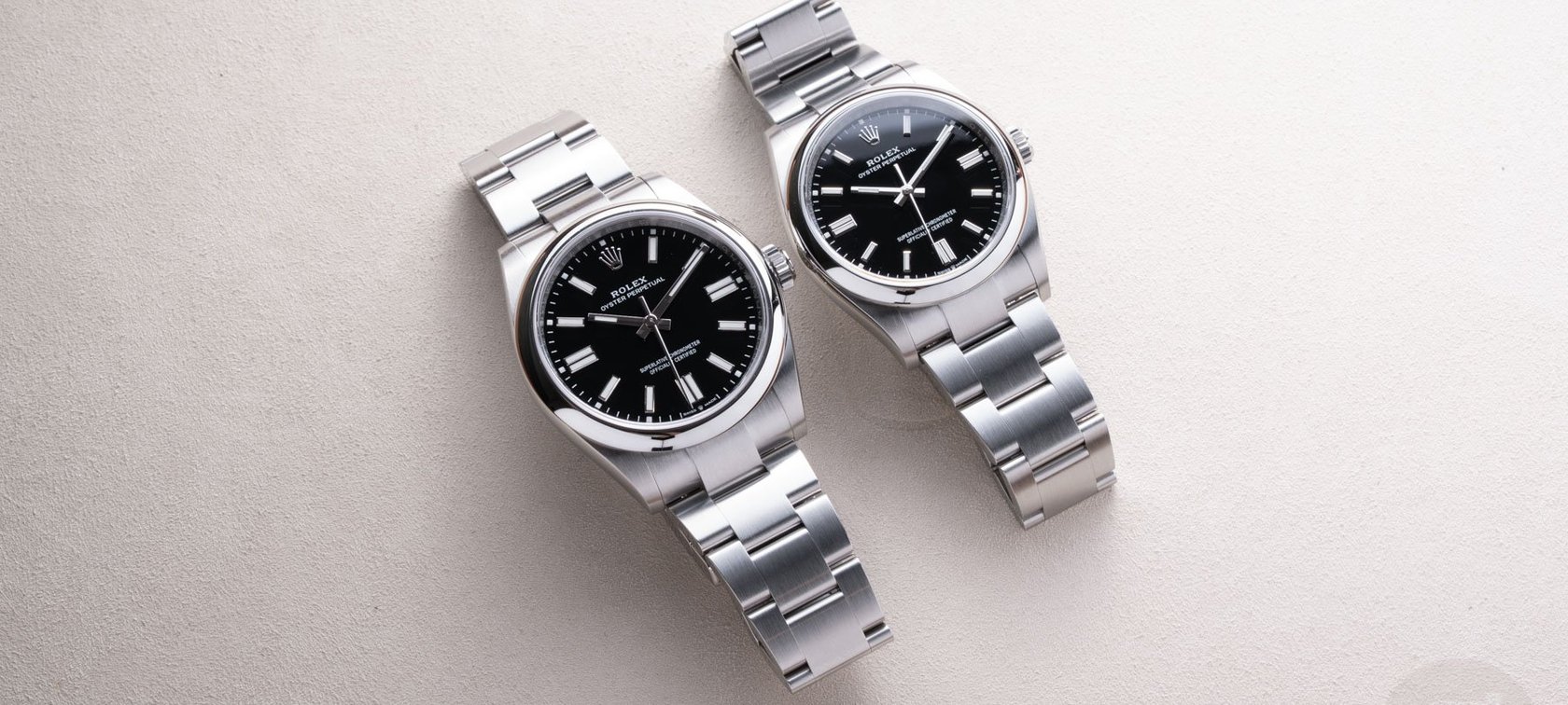 Rolex Oyster Perpetual 41 And 36