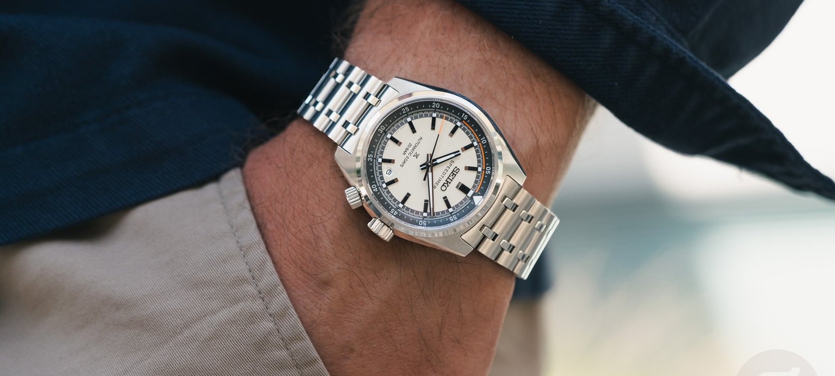 Seiko Speedtimer SPB515 pocket shot