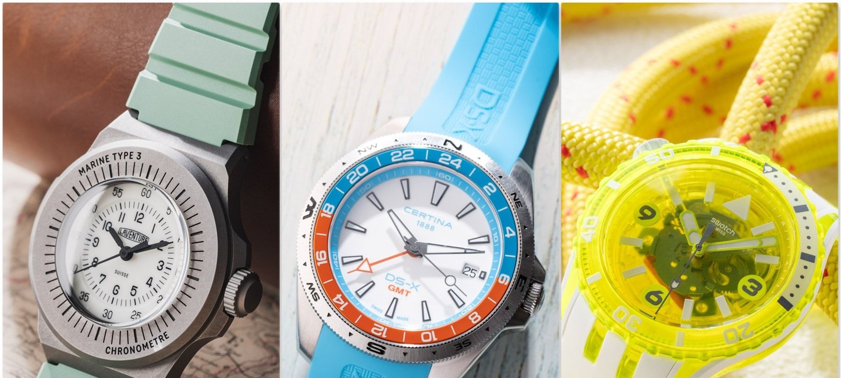 Lex's Summer Watch Picks 2025 Laventure Certina Swatch