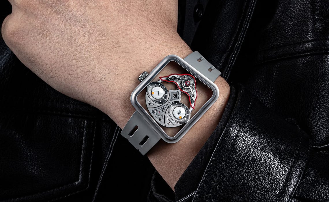 Behrens × Konstantin Chaykin “Ace of Hearts” on the wrist
