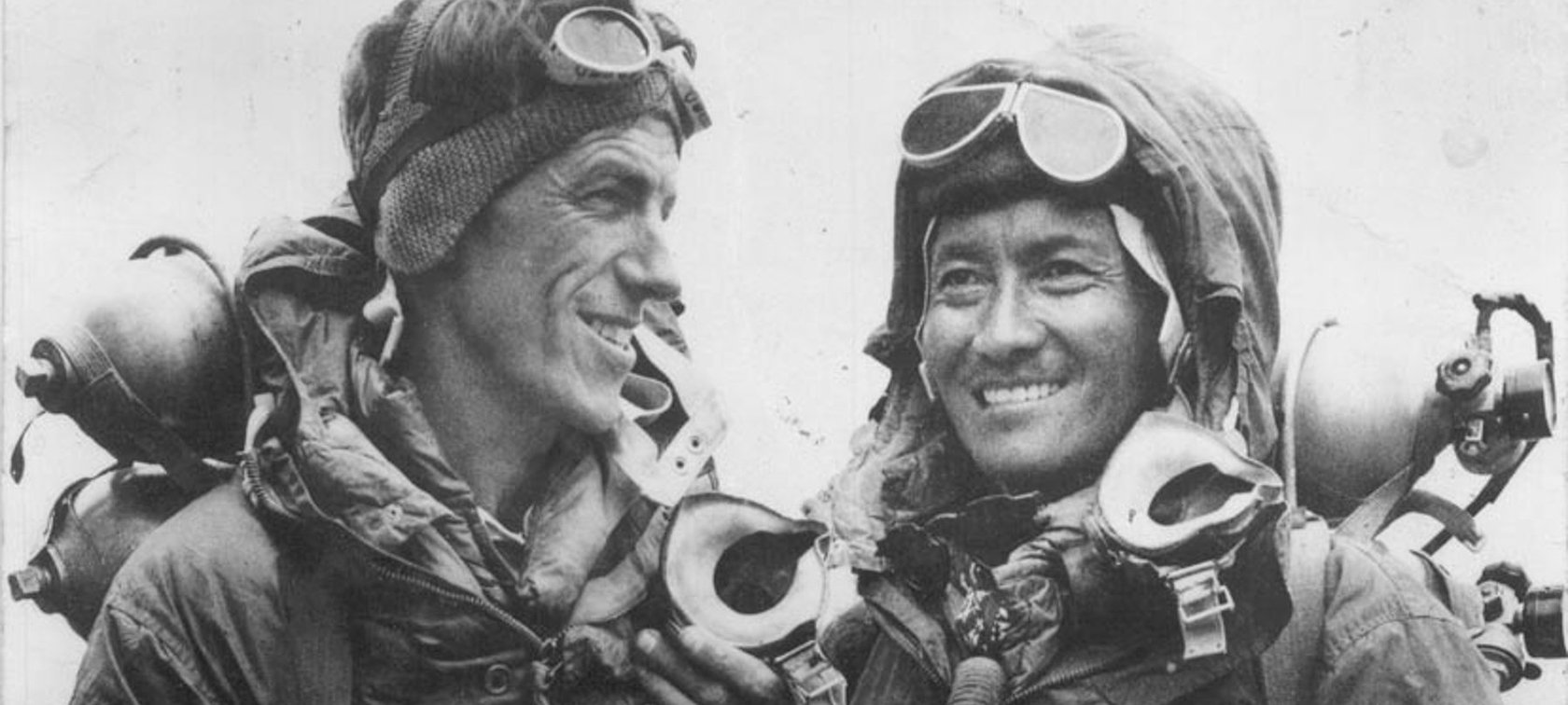 Edmund Hillary and Tenzing Norgay