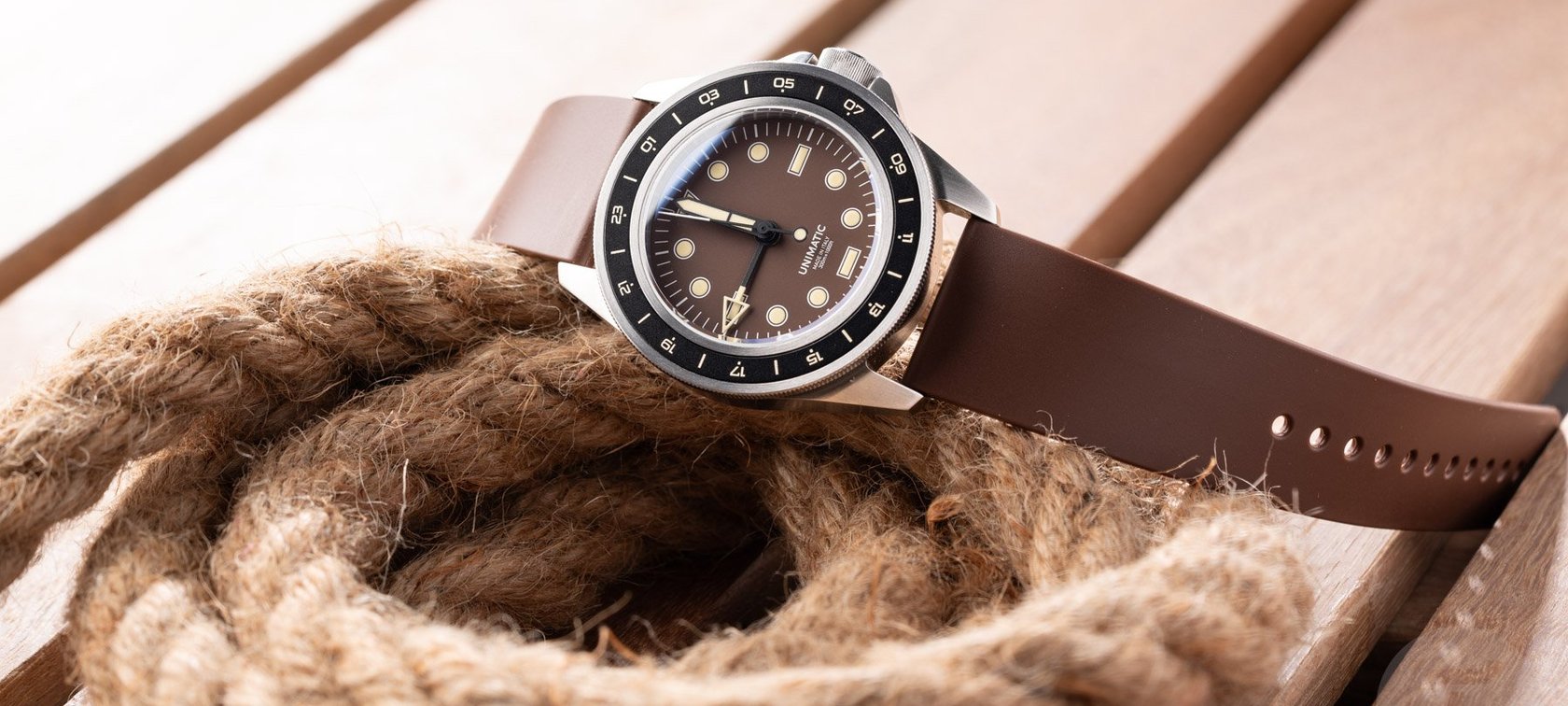Hands-On With The Stylish Unimatic Modello Uno Heritage GMT Diver