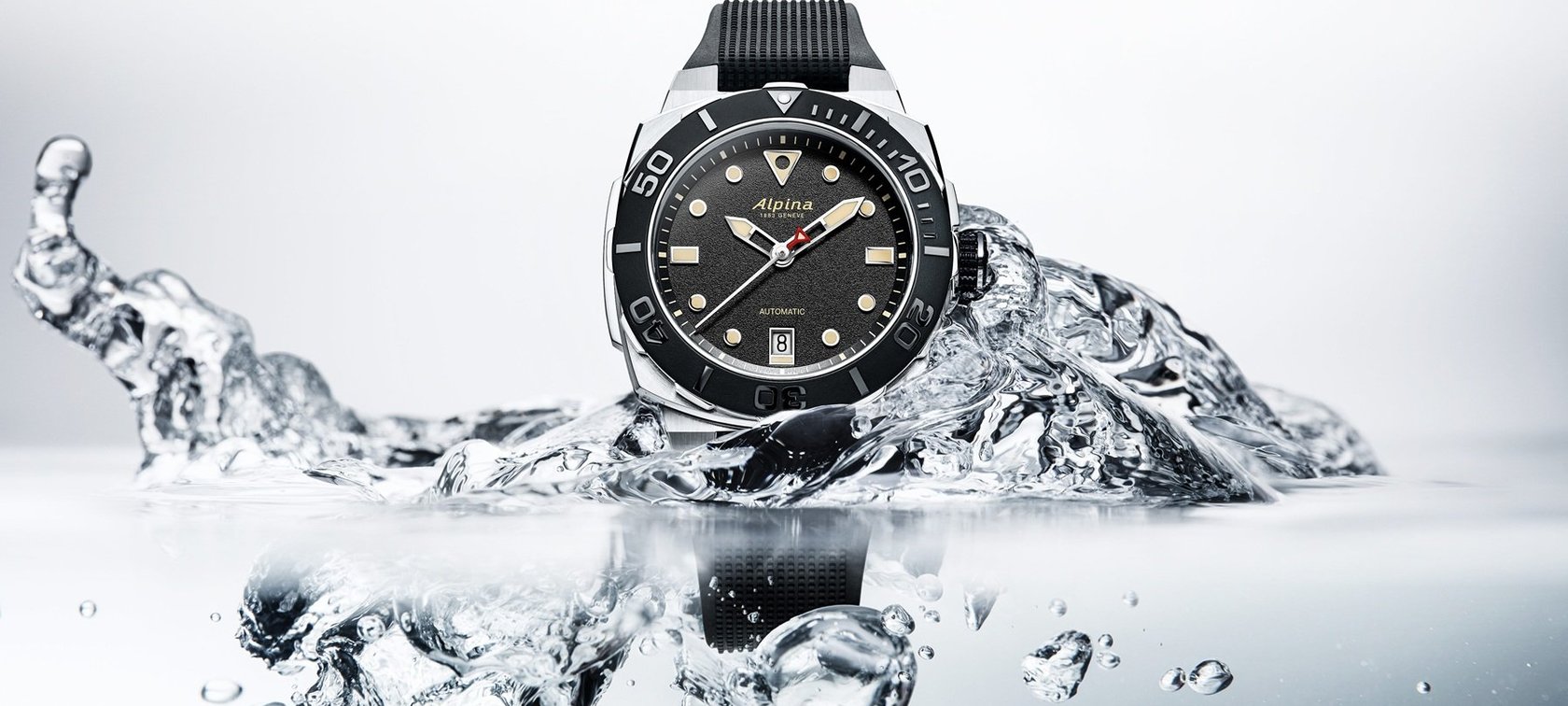 Alpina Seastrong Diver Extreme with black dial