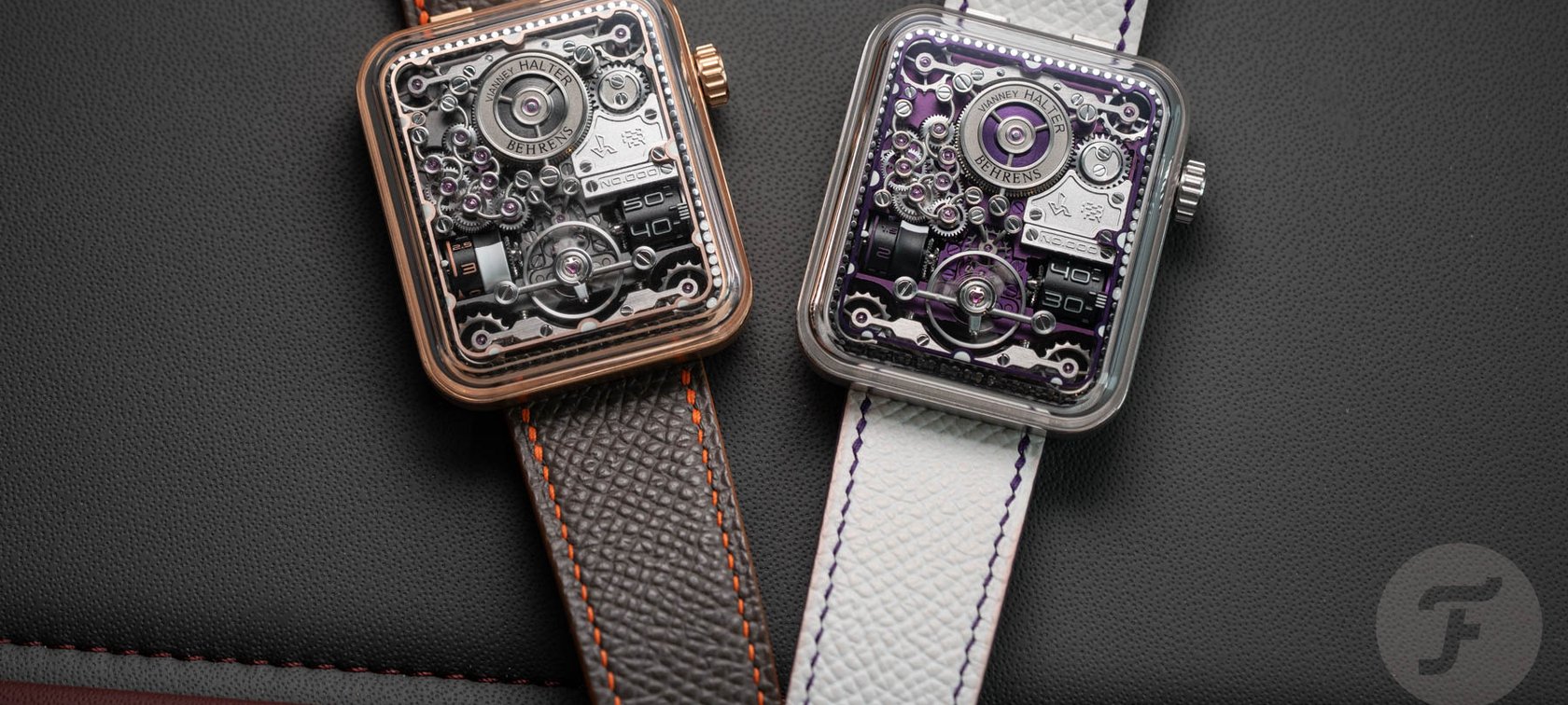 Behrens × Vianney Halter KHW models side by side, header image