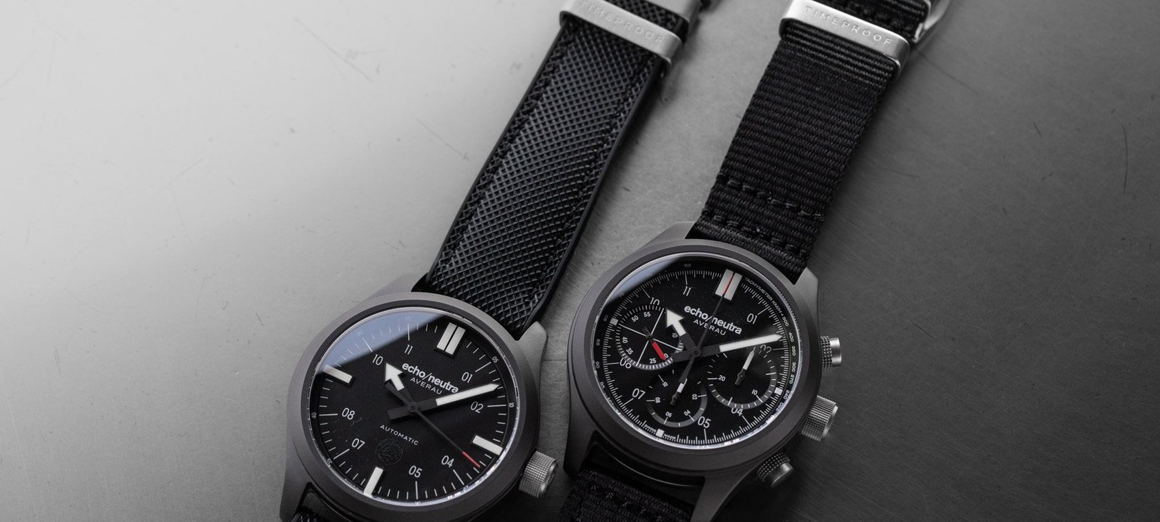 Echo/Neutra Averau 42 models side by side, flat-lay