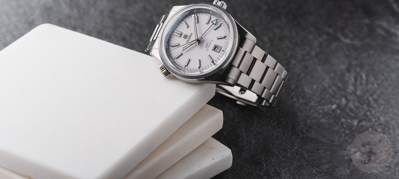white-dial Traska Venturer GMT header image