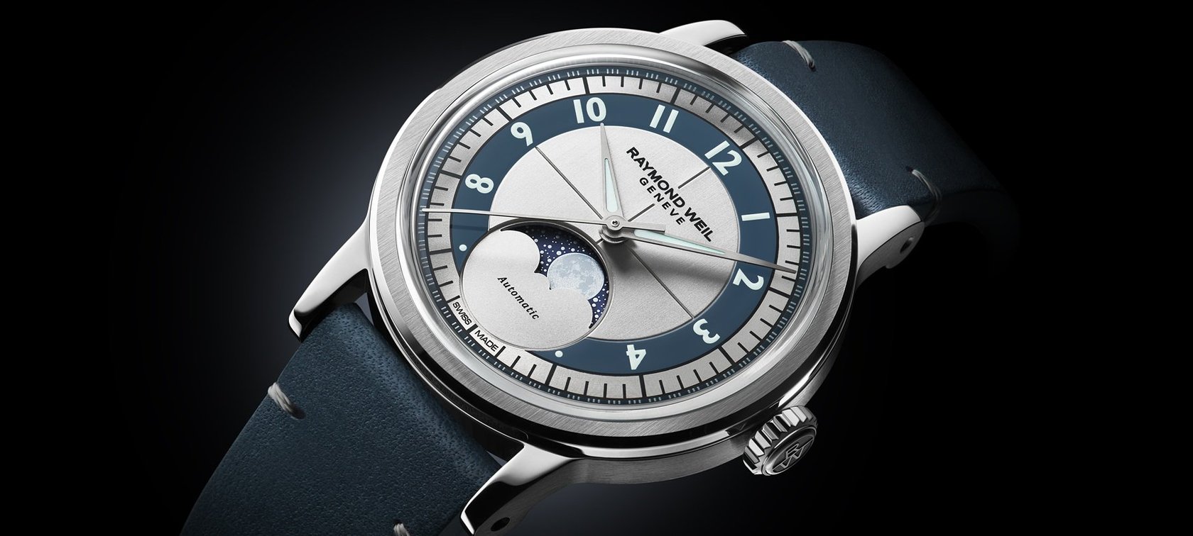 Japan-exclusive Raymond Weil Millesime Moon Phase header image