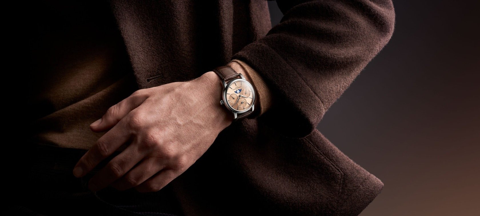 complications — Frederique Constant Classic Perpetual Calendar Manufacture on wrist