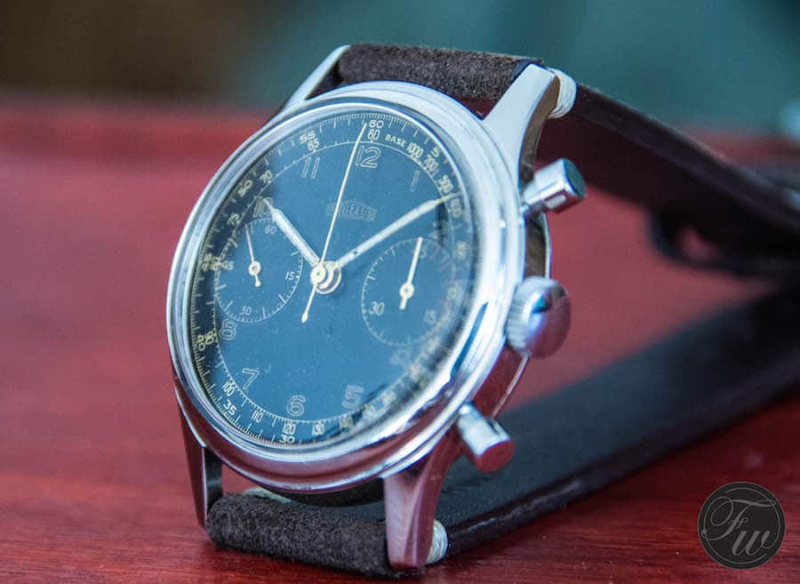 #TBT Angelus caliber 215 Chronograph L.E.