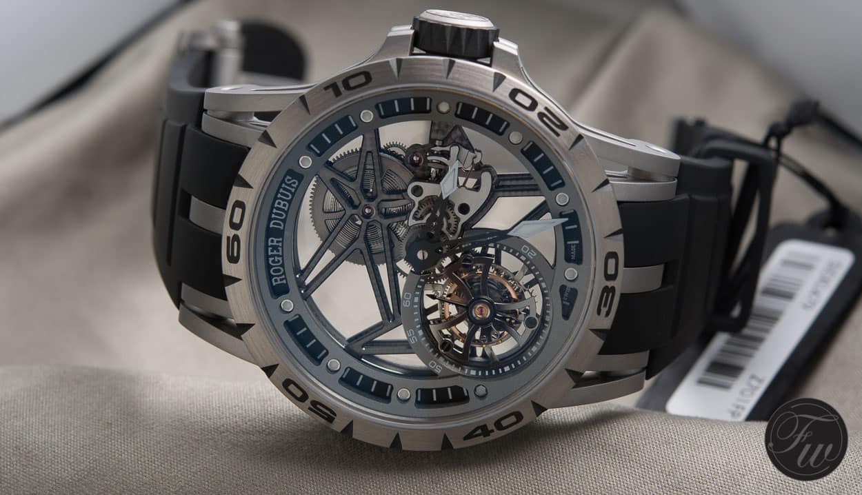 Roger Dubuis Excalibur Spider Skeleton Flying Tourbillon