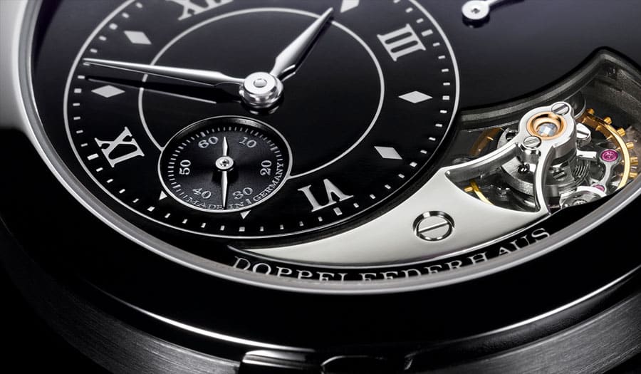 Lange 1 Tourbillon Handwerkskunst