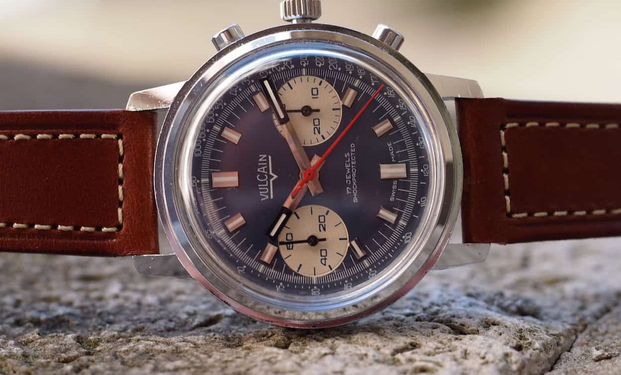 #TBT Vulcain “Blue Panda” Chronograph
