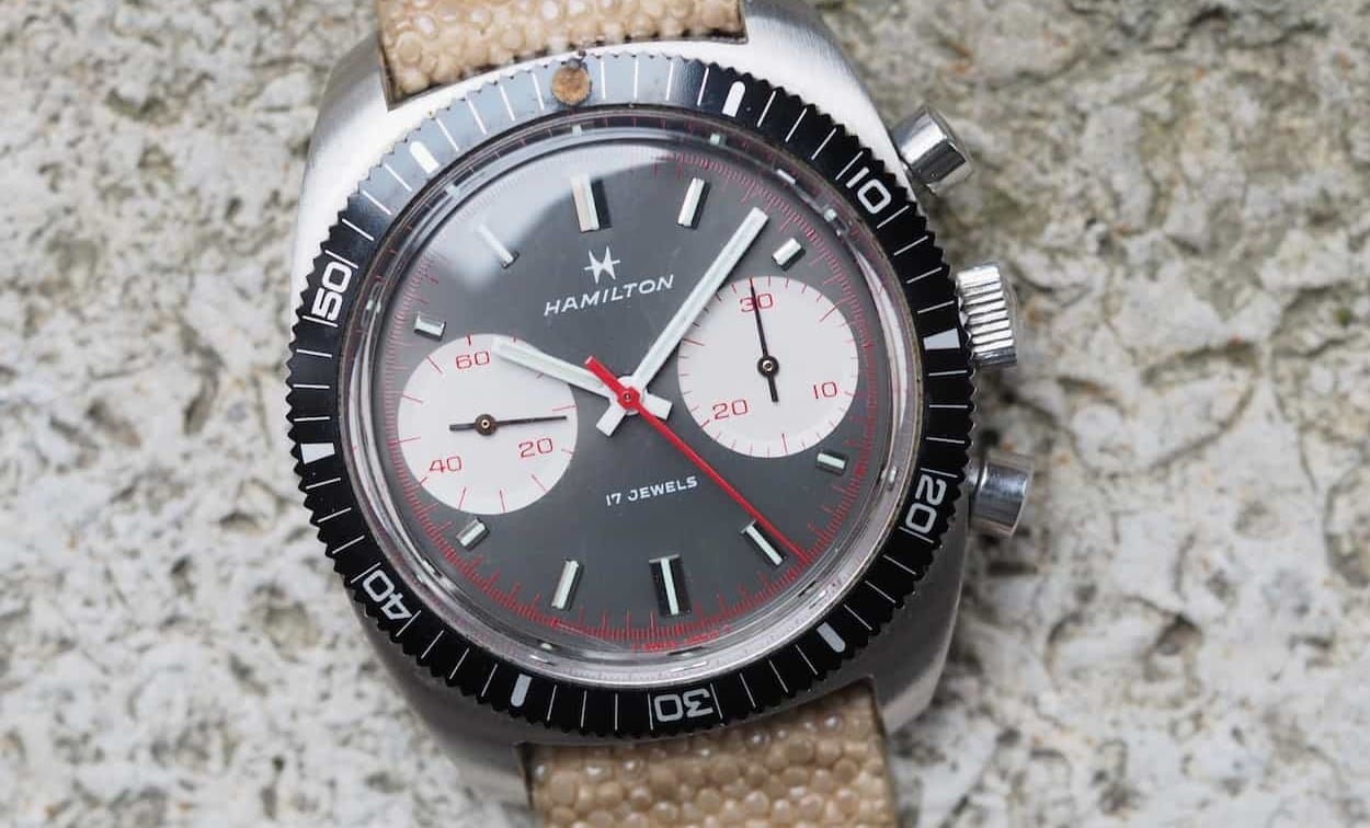 Hamilton Chrono-Diver cover shot