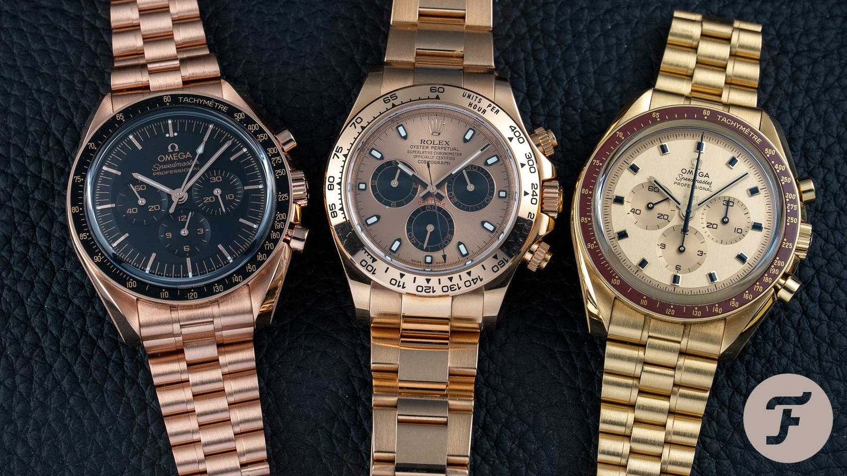 Video: Omega Speedmaster Sedna Vs. Rolex Daytona Everose Gold