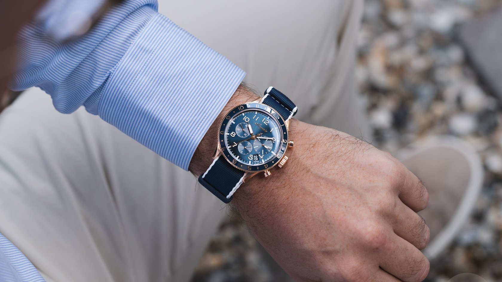 Flying First Class — Hands-On With The Breguet Type XX In Rose Gold