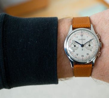 Atelier Romane strap on Excelsior Park watch